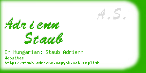adrienn staub business card